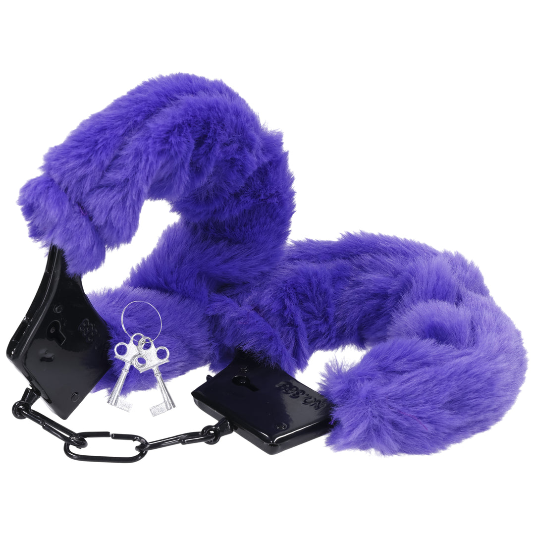 Merci - Fluff Cuffs - Violet DJ2404-68-BX