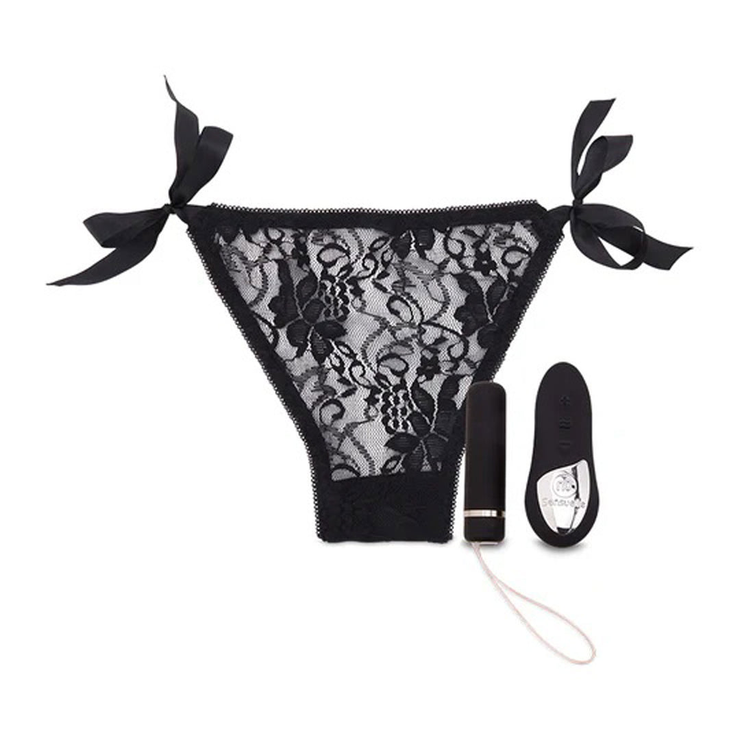 Nu Sensuelle Remote Control Pleasure Panty - Black BT-W55BK