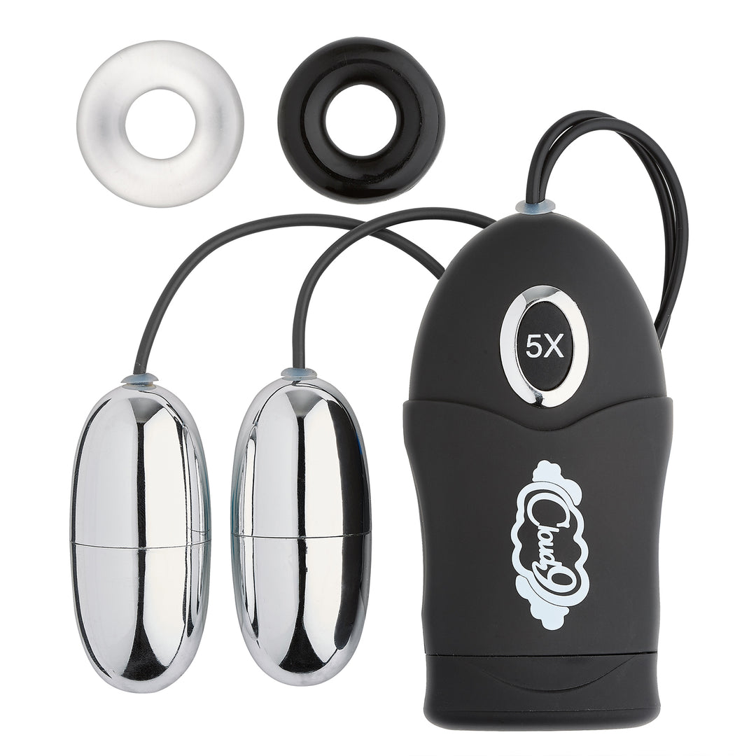 D Wtc Dual Egg Vibrator Black WTC85222