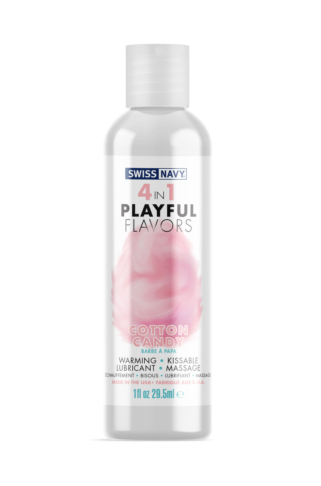 Swiss Navy 4-in-1 Playful Flavors - Cotton Candy 1 Oz MD-SN4N1FCC1