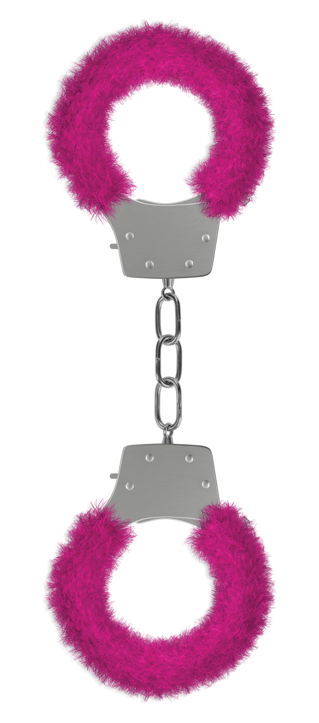 Pleasure Furry Handcuffs - Pink OU-OU004PNK