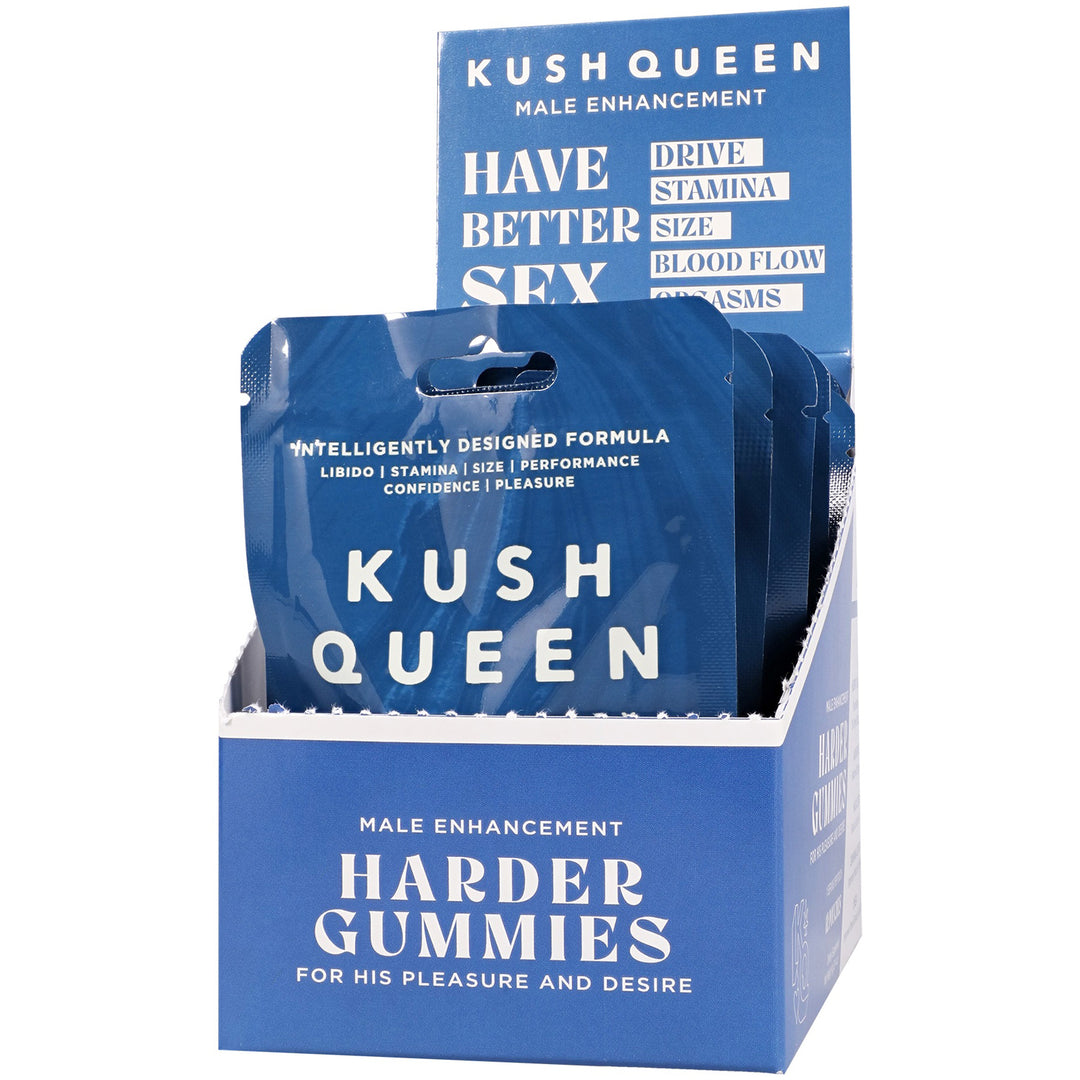 Kush Queen Harder Gummies Male Enhancement  12 Pack Display 1 Per Pack DJ4552-31-BX