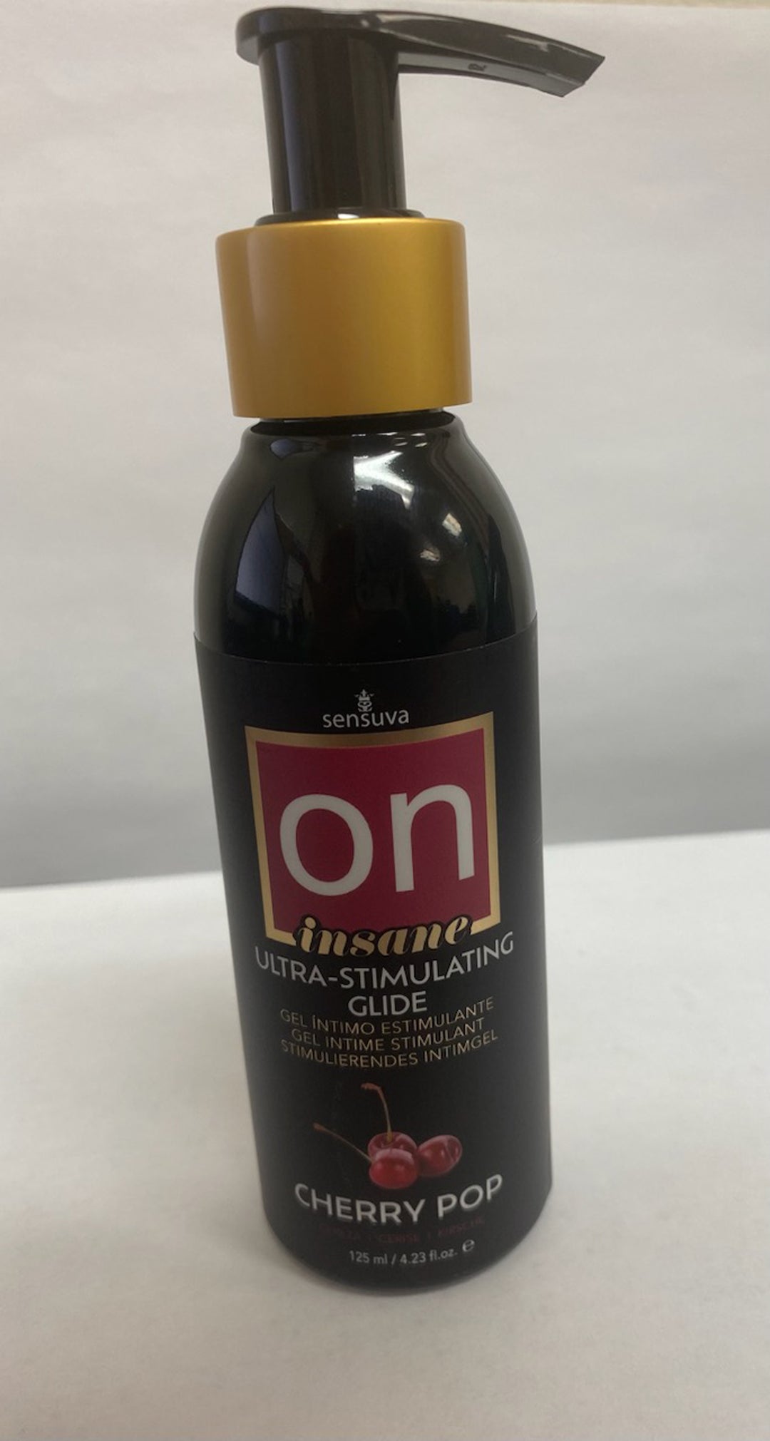 On Insane Ultra-Stimulating Personal Moisturizer - 4oz Cherry Pop SEN-VL588-ML