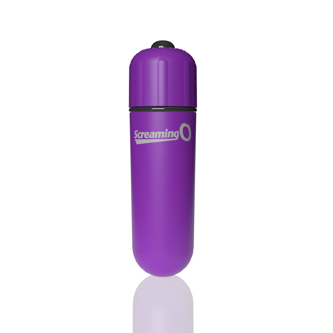 Screaming O 4t - Bullet - Super Powered One Touch  Vibrating Bullet - Grape SO-4TBUL-GP